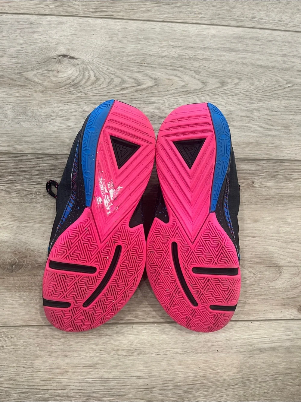 Nike Zoom Freak 5 Baskerball Shoes Black, Blue & Pink Athletic Sneakers